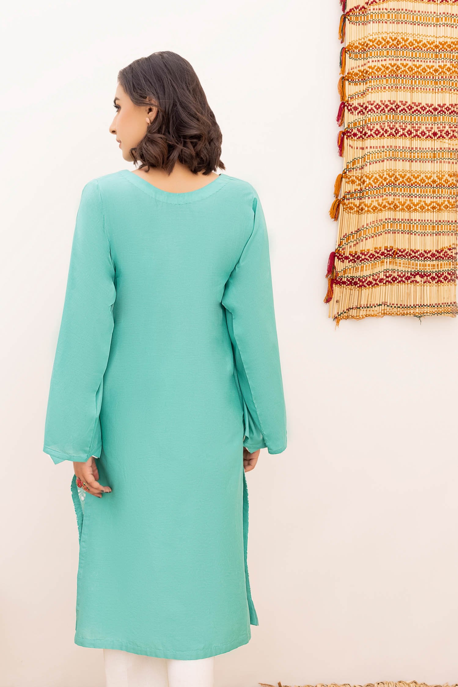 Aqua Aster Kurti