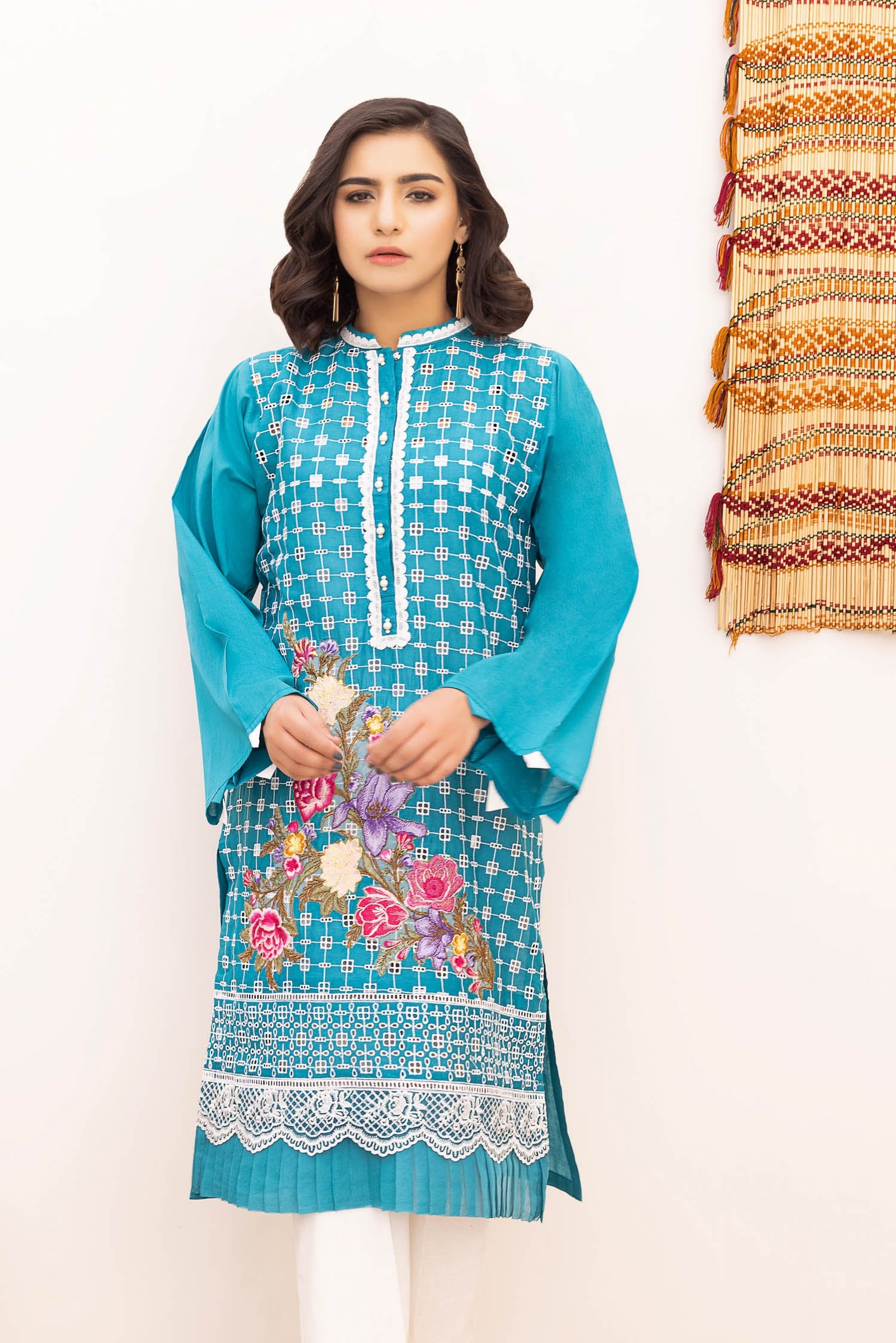Pale Blue Kurti